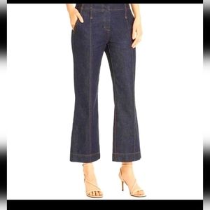 Tory Burch Cropped Flare Denim Jeans size 24